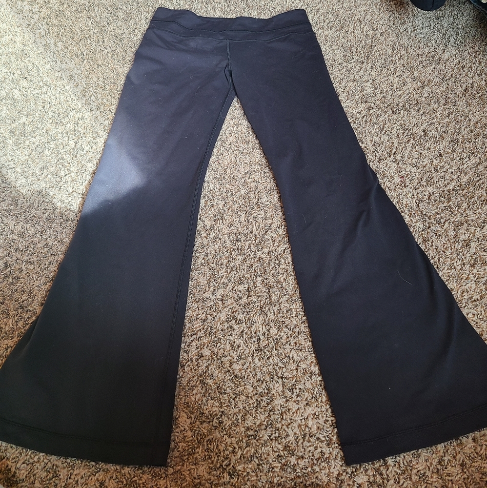 Lululemon flare leggings size 8